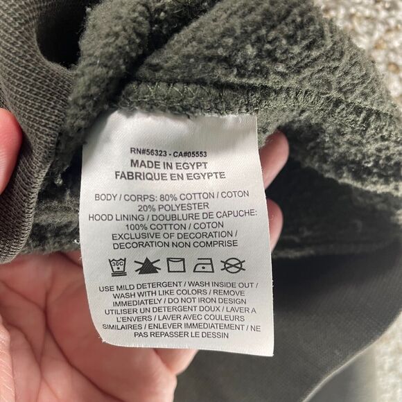 Nike Hoodie Sweatshirt Mens Small Gray Pullover LA California Los Angeles Adult - Picture 8 of 16